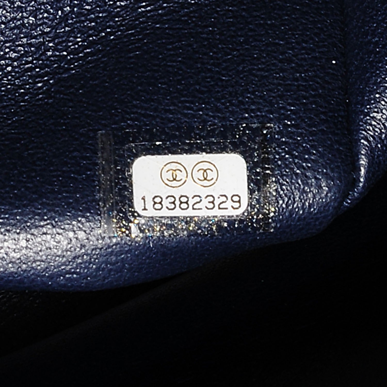 Chanel Caviar Quilted Jumbo Double Flap Navy Blue 8 of 9