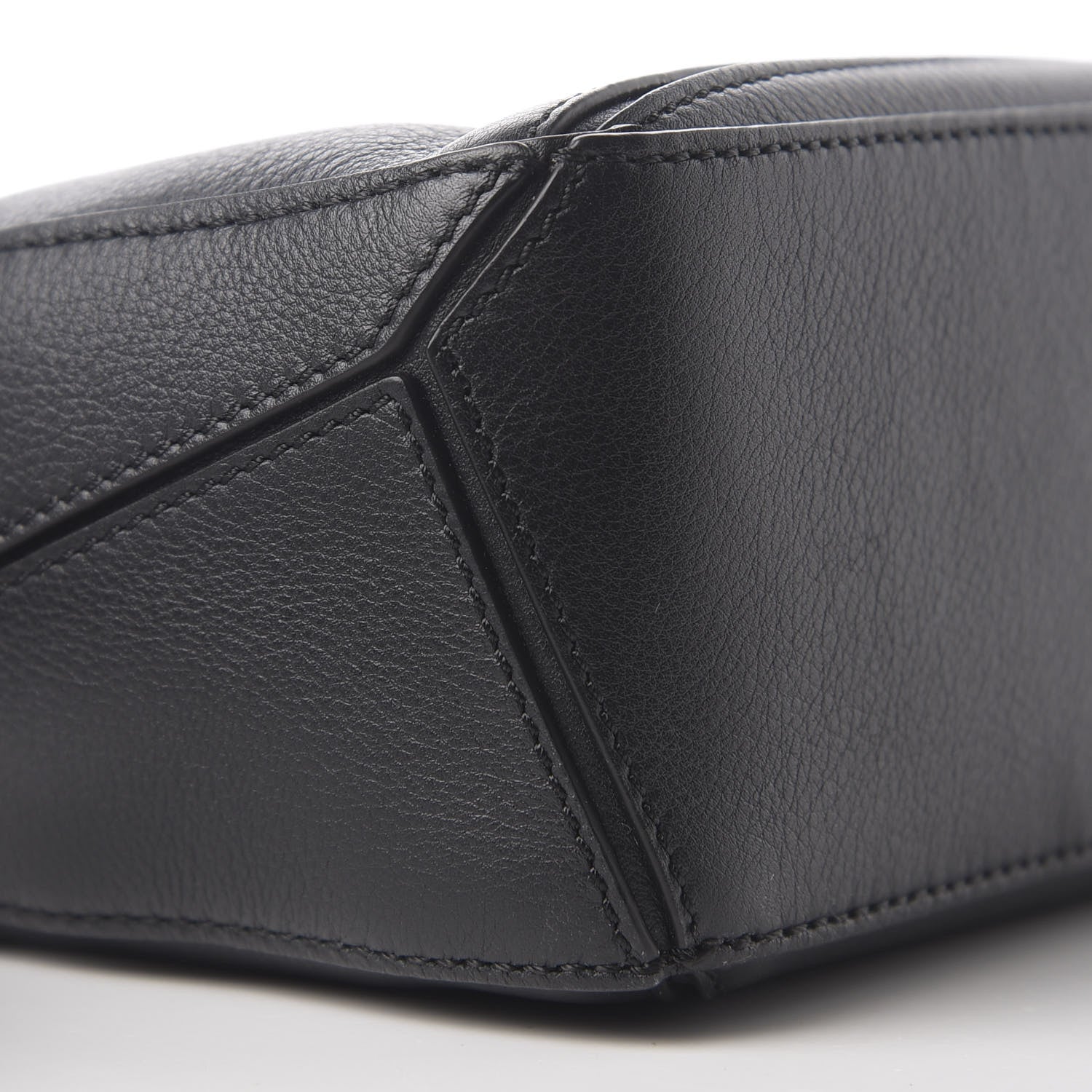 Loewe Calfskin Mini Puzzle Bag Black 6 of 10