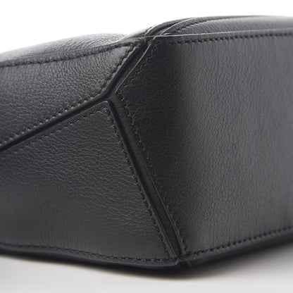 Loewe Calfskin Mini Puzzle Bag Black 6 of 10
