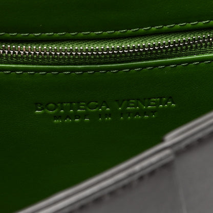 Bottega Veneta Lambskin Maxi Intrecciato Cassette Crossbody Bag Fondant Avocado 6 of 9