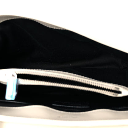 Saint Laurent Calfskin Y Quilted Monogram Small Loulou Chain Satchel Crema Soft 5 of 11