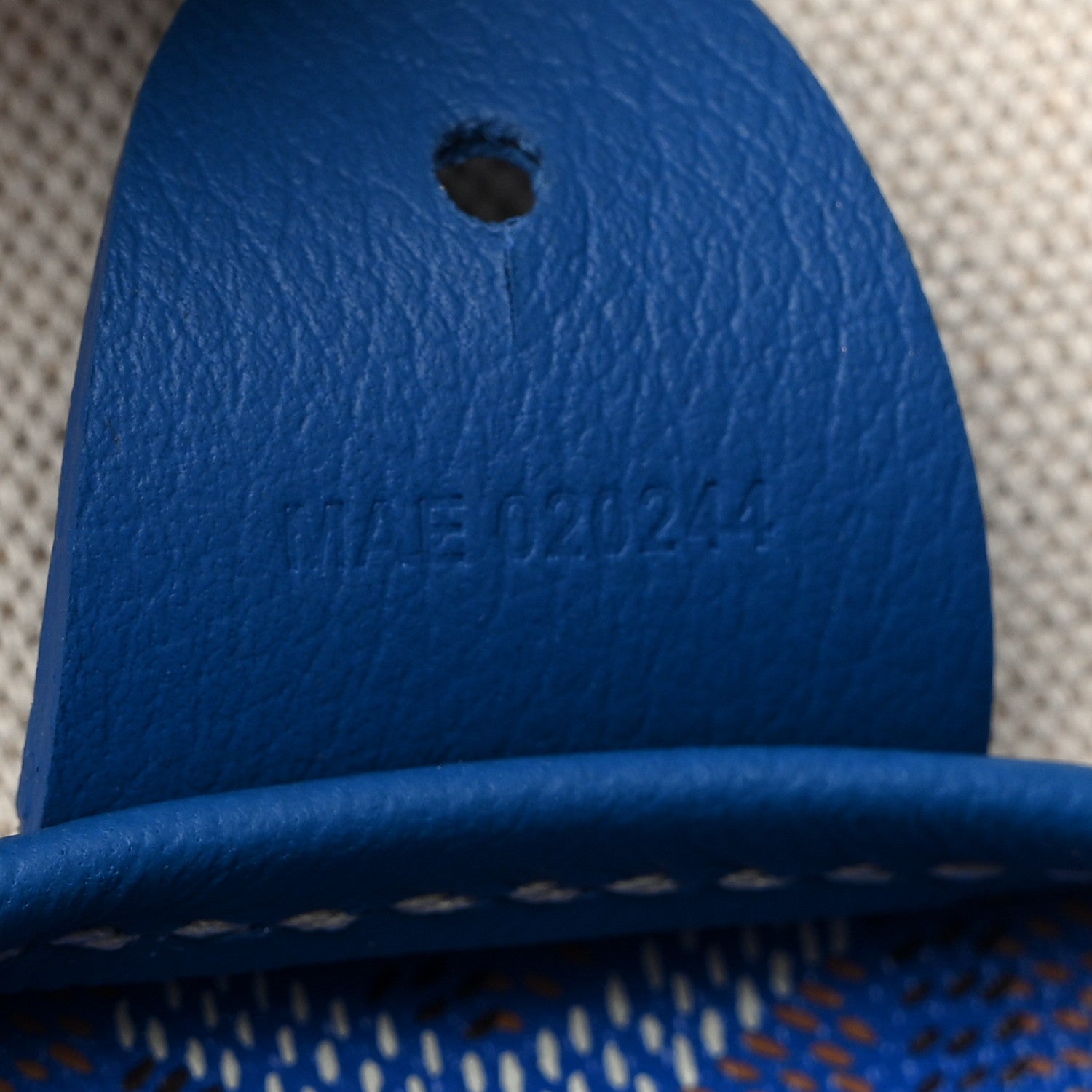 Goyard Goyardine Artois MM Blue 7 of 10