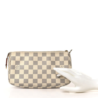 Louis Vuitton Damier Azur Pochette Accessories NM 2 of 10