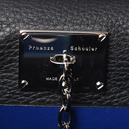Proenza Schouler Pebbled Calfskin Small Hava Top Handle Bag Black 11 of 11
