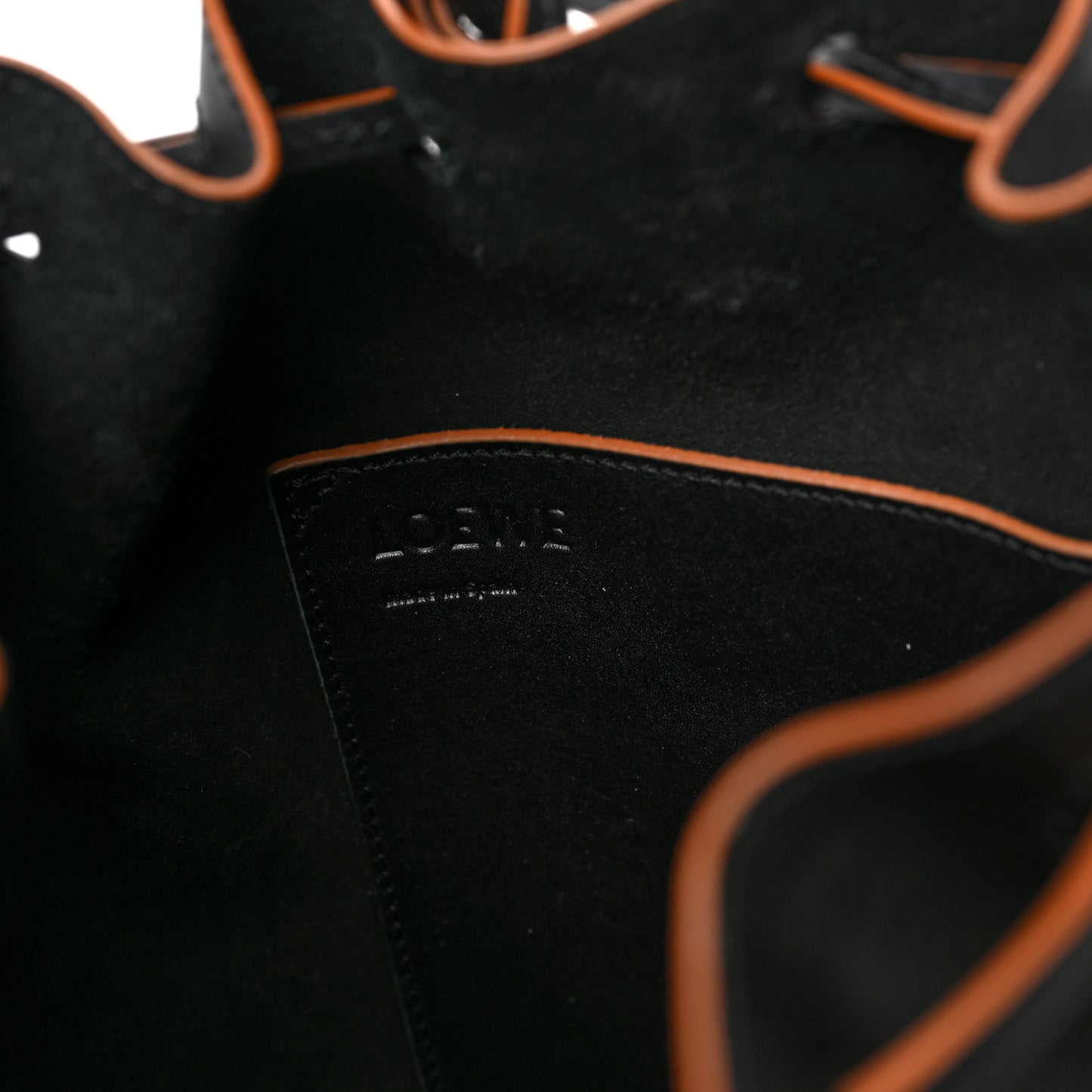 Nappa Calfskin Small Balloon Bag Black