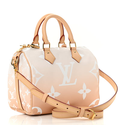 Louis Vuitton Monogram Giant By The Pool Speedy Bandouliere 25 Brume 3 of 11