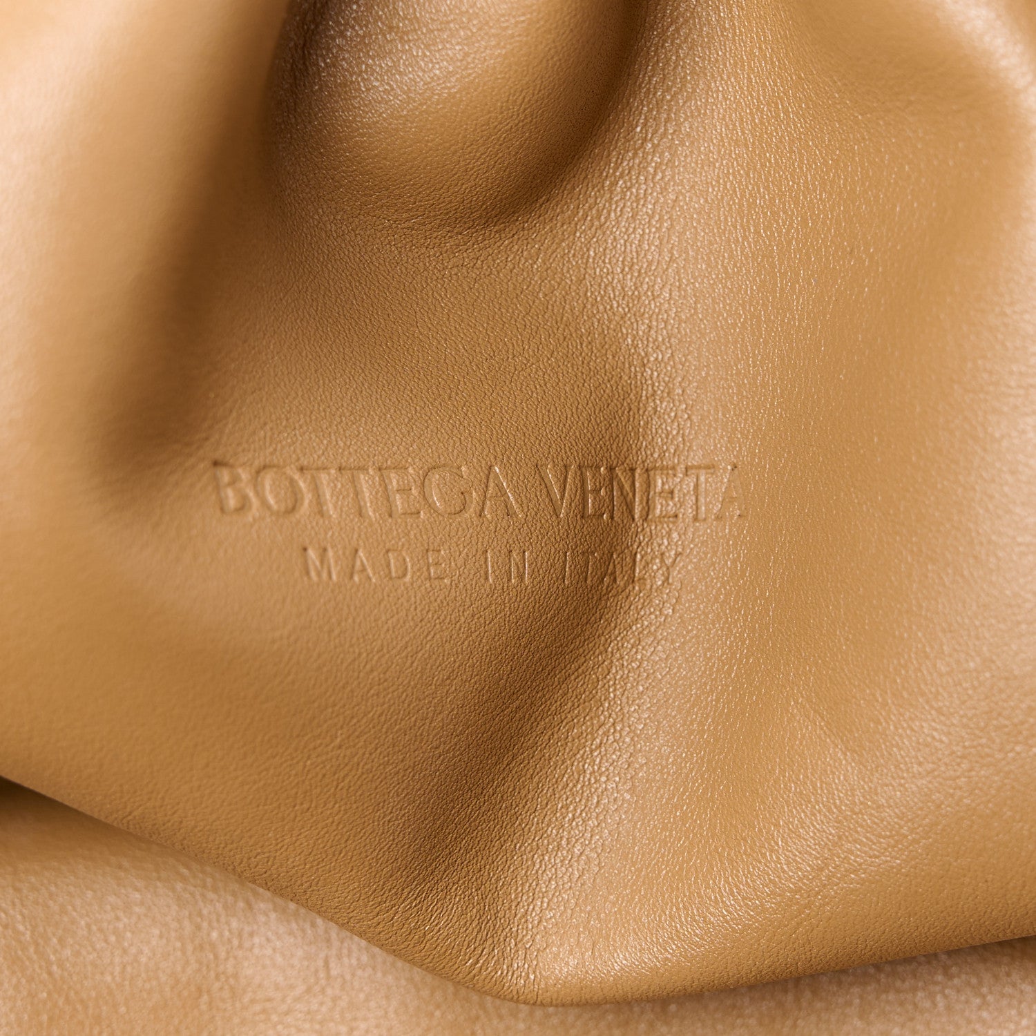 Bottega Veneta Smooth Butter Calf The Pouch Oversized Clutch Cammello 6 of 12