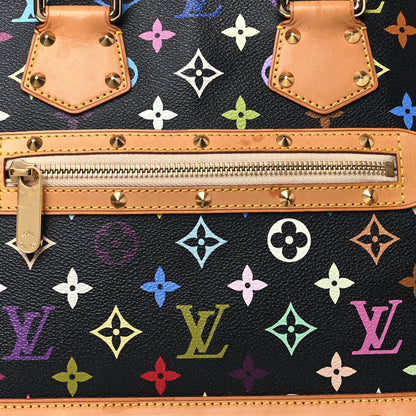 Louis Vuitton Monogram Multicolor Alma Black 7 of 11