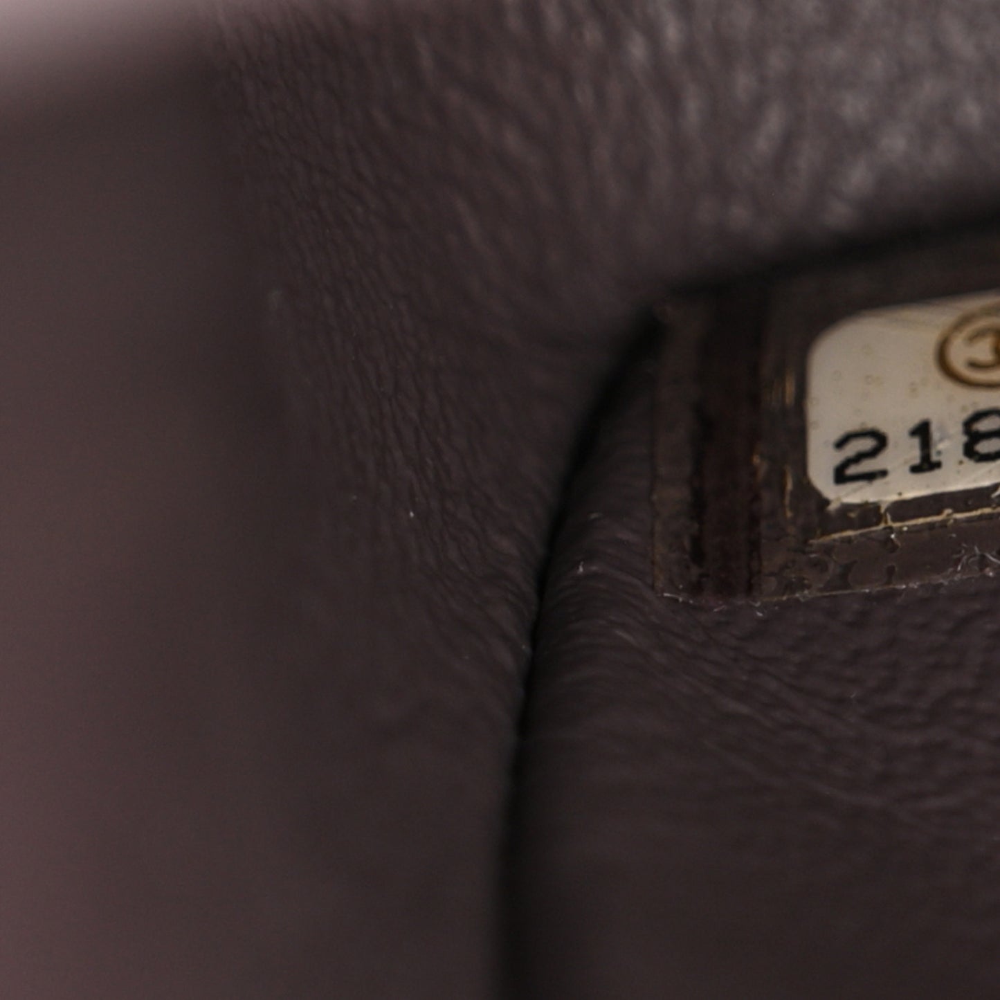 Iridescent Goatskin Quilted Medium Double Flap Purple