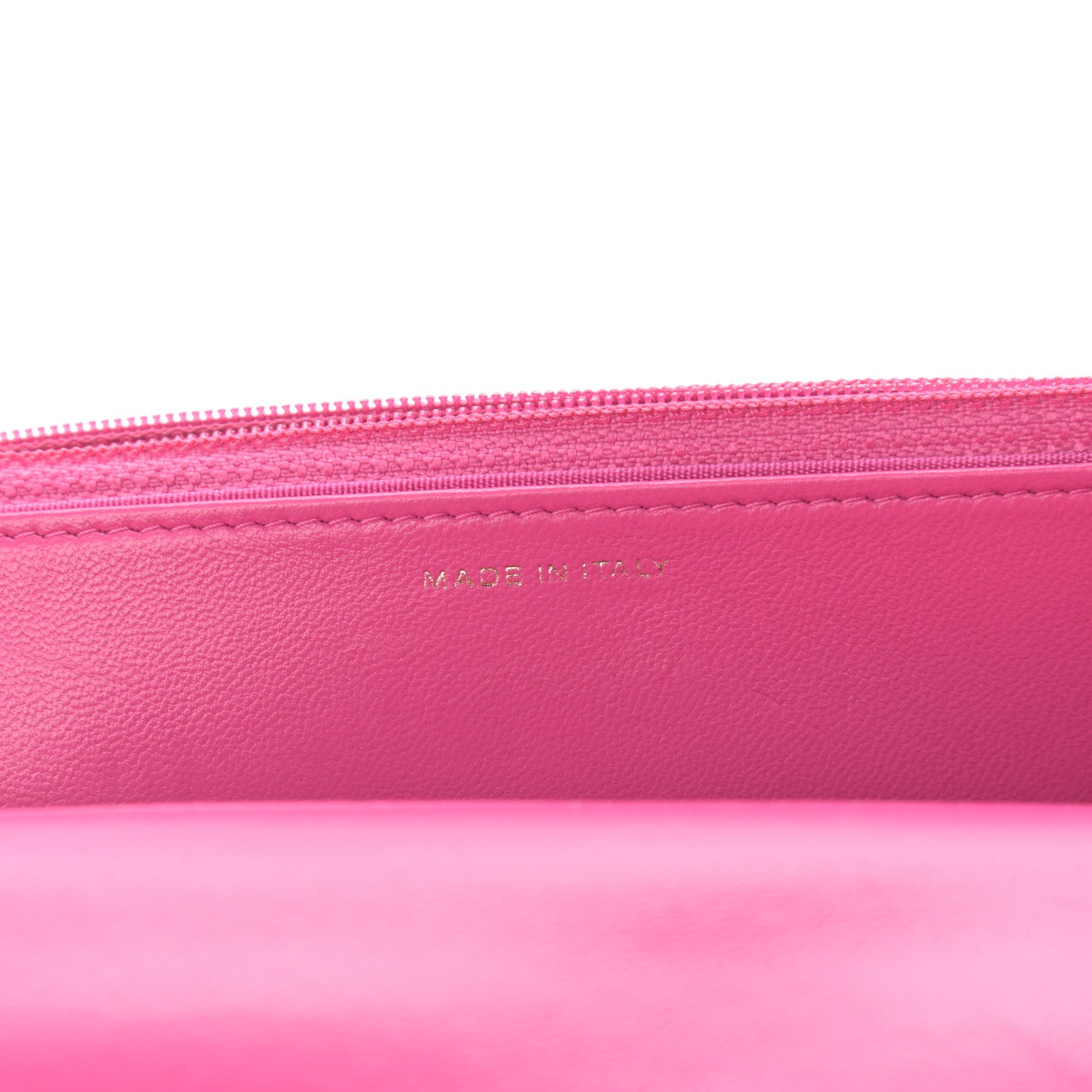 Chanel Wool Tweed Lambskin Quilted Chanel 19 Wallet On Chain WOC and Coin Purse Fuchsia 8 of 13