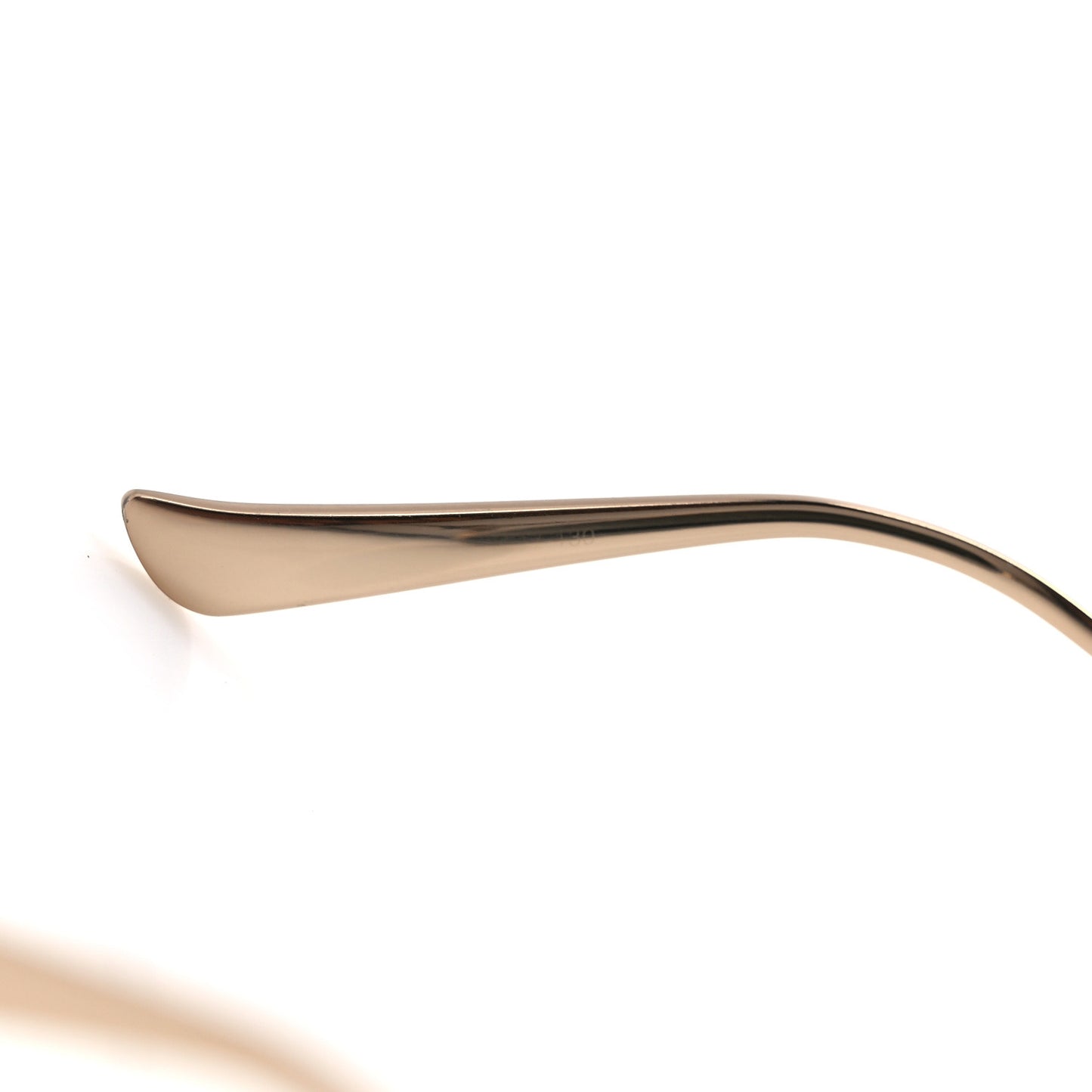 Metal Oversized Round Frame GG0225S Sunglasses Gold