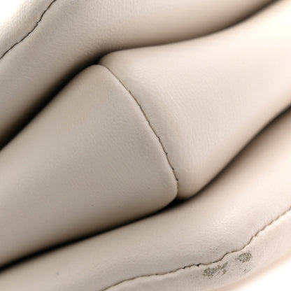 Louis Vuitton Lambskin Embossed Monogram Coussin PM Beige Cream 11 of 12