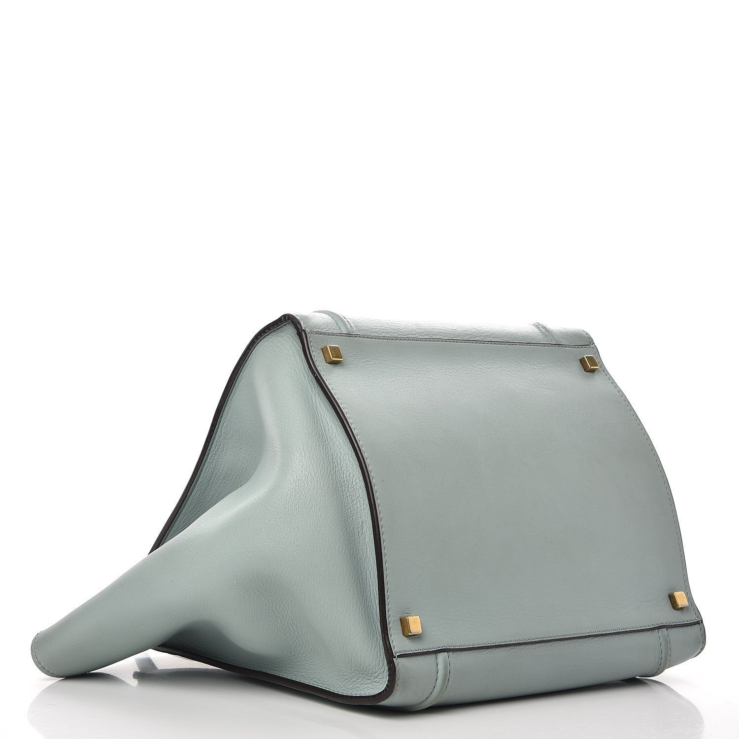 Celine Supple Calfskin Medium Phantom Luggage Glacier 4 of 17
