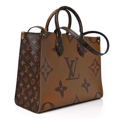 Louis Vuitton Reverse Monogram Giant Onthego MM 5 of 15