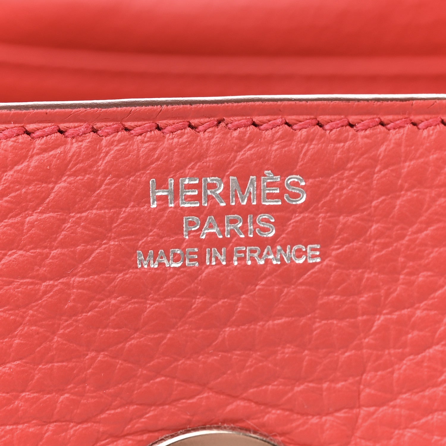 Hermes Taurillon Clemence Lindy 34 Rose Jaipur 6 of 13