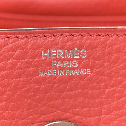 Hermes Taurillon Clemence Lindy 34 Rose Jaipur 6 of 13