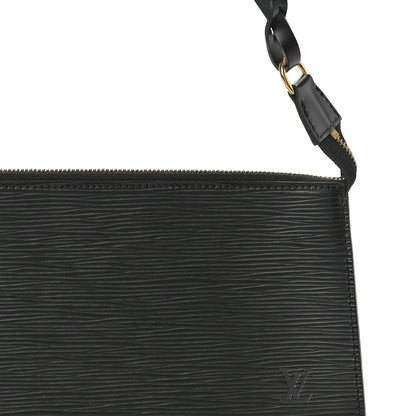 Louis Vuitton Epi Pochette Accessories 24 Black 8 of 10