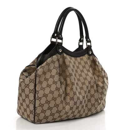 Gucci Monogram Medium Sukey Tote Dark Brown 3 of 10