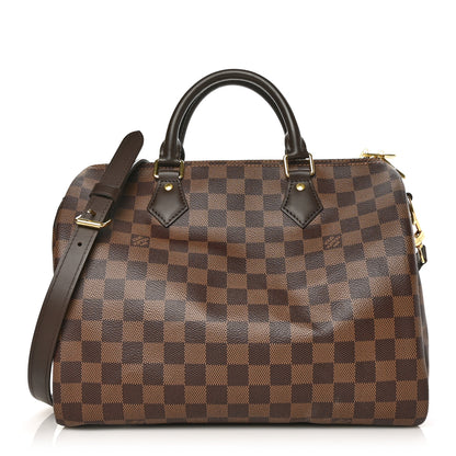 Louis Vuitton Damier Ebene Speedy Bandouliere 30 1 of 7