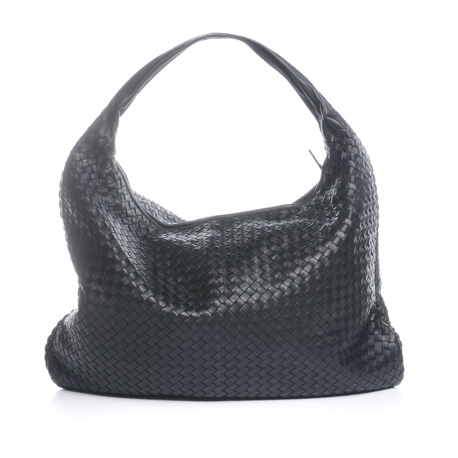 Bottega Veneta Nappa Intrecciato Maxi Veneta Hobo Nero 1 of 8