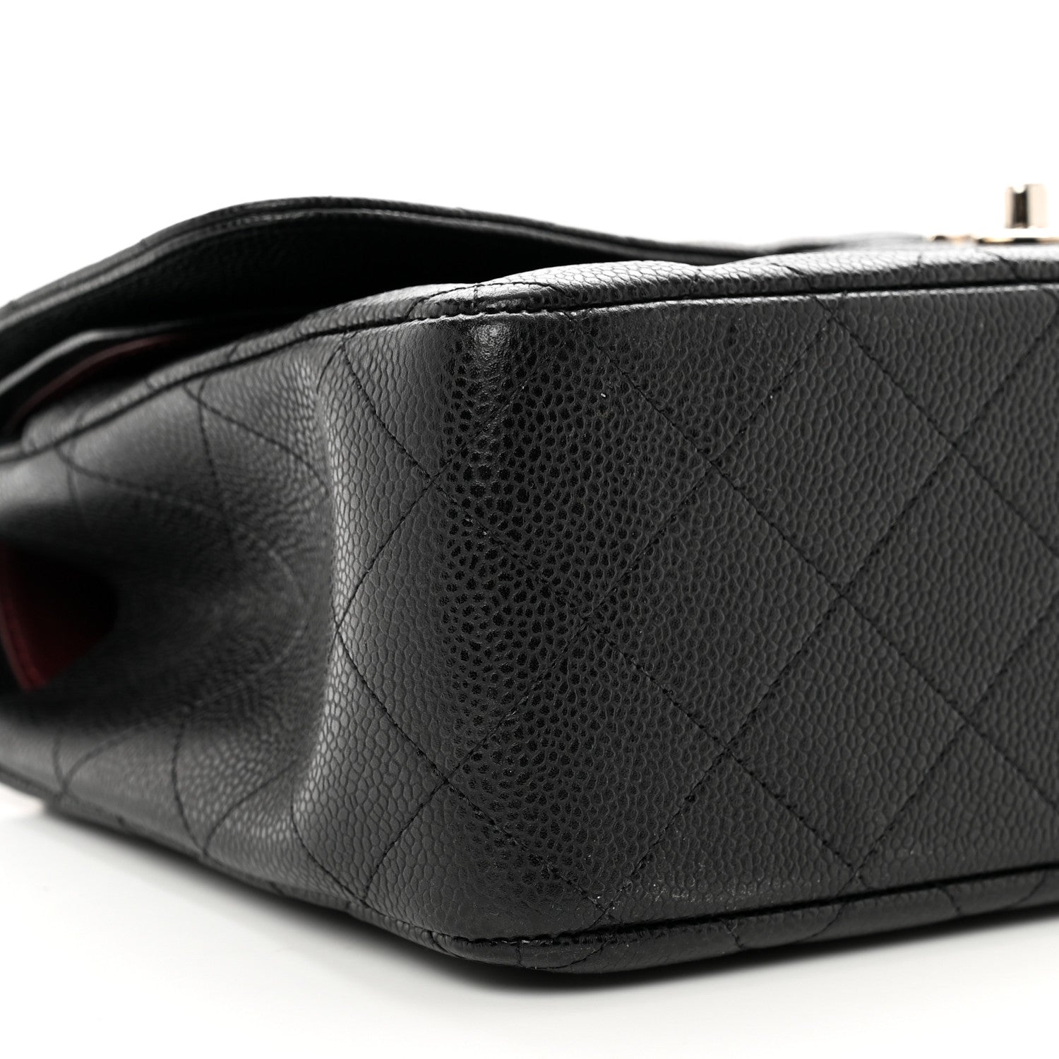 Chanel Caviar Quilted Jumbo Double Flap Black 8 of 9