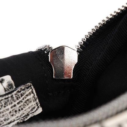 Alexander Wang Pebbled Lambskin Rockie Dumbo Silver 6 of 8