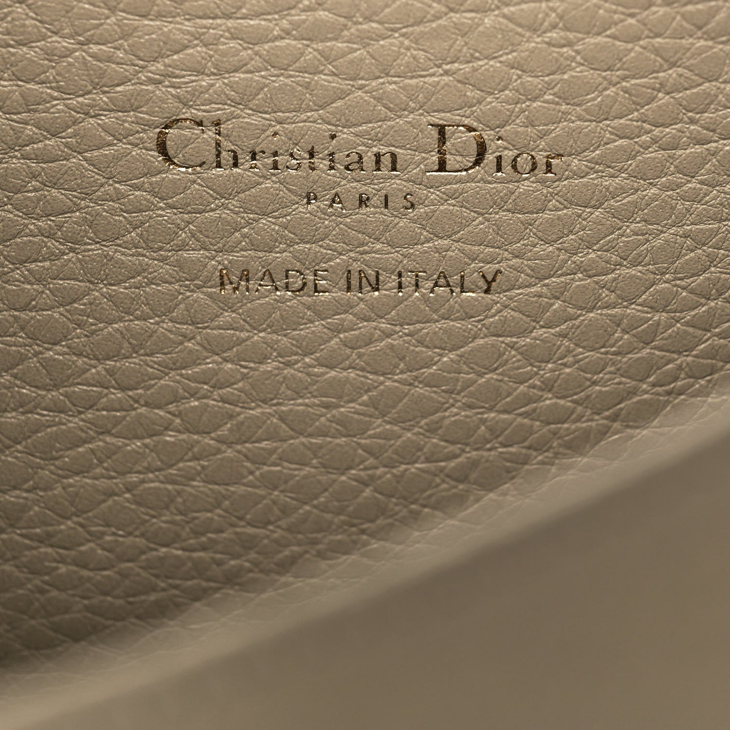 Christian Dior Grained Calfskin Large Bobby Flap Beige 5 of 13