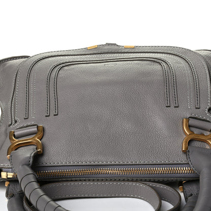 Chloe Calfskin Medium Marcie Satchel Cashmere Grey 7 of 7