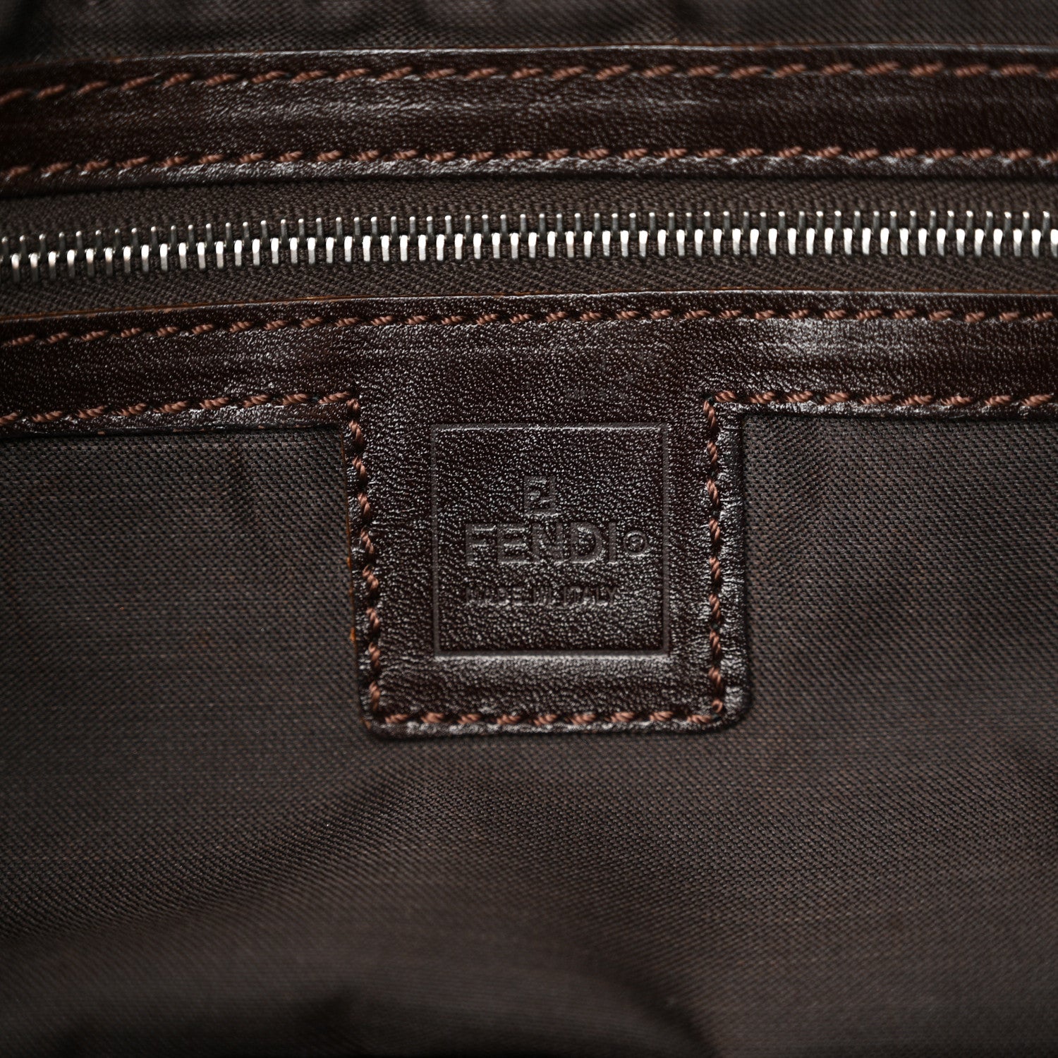 Fendi Zucca Baguette Tobacco 6 of 12