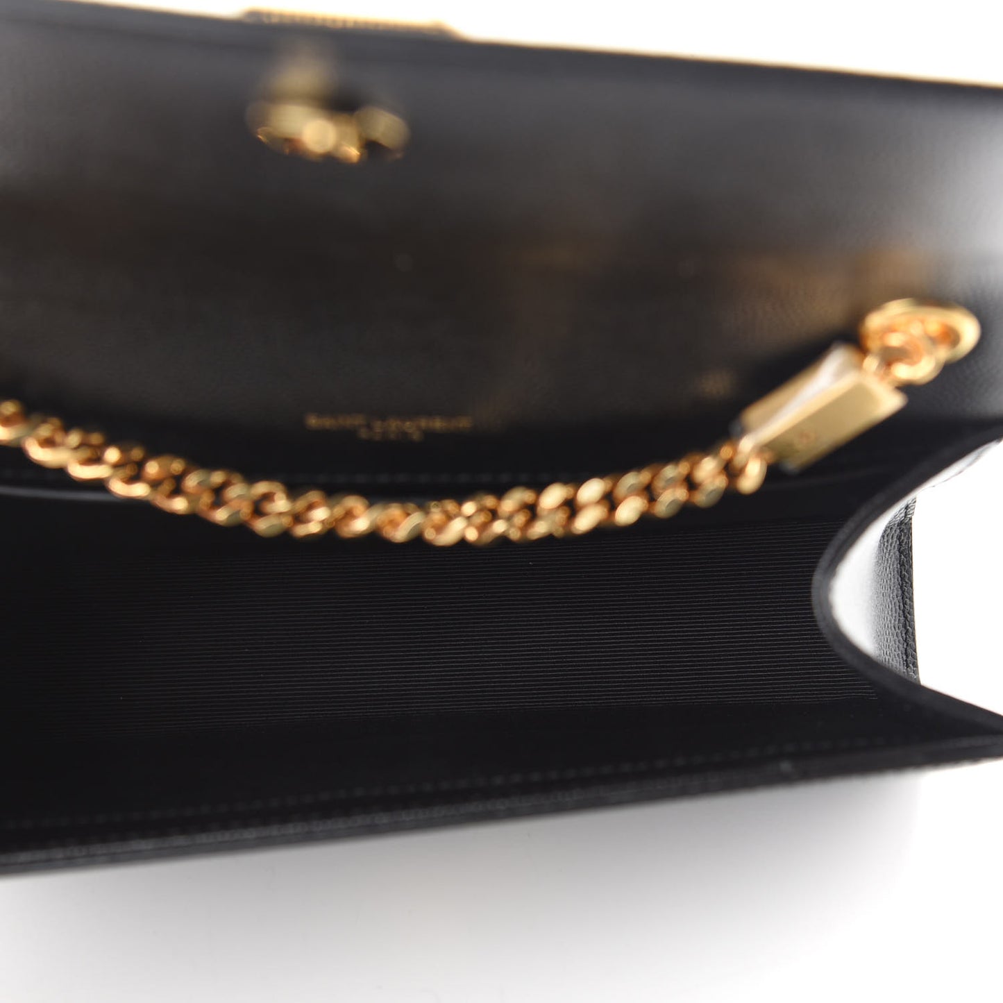 Grain De Poudre Small Monogram Kate Satchel Black