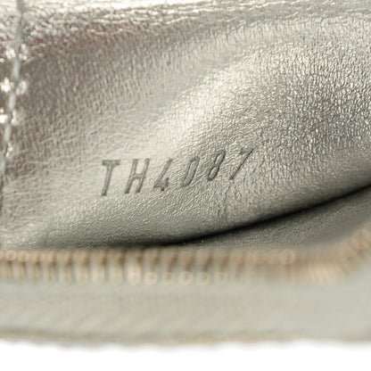 Louis Vuitton Monogram Miroir Heart Coin Purse Silver 7 of 7