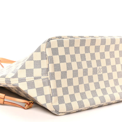 Louis Vuitton Damier Azur Neverfull MM 9 of 10