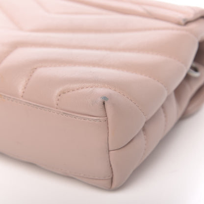 Saint Laurent Calfskin Y Quilted Monogram Toy Loulou Crossbody Bag Tender Pink 10 of 16