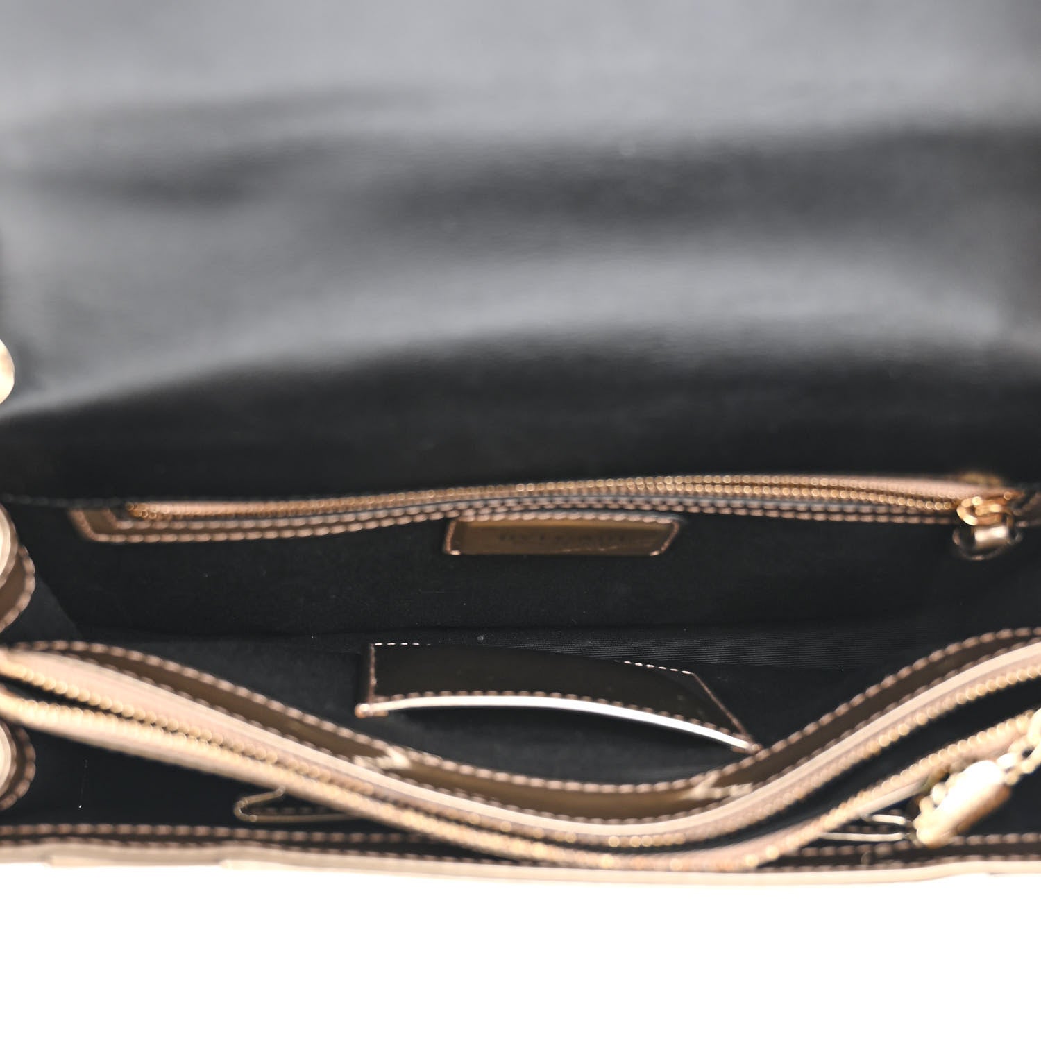Bulgari Metallic Calfskin Serpenti Forever Crossbody Bag Bronze 6 of 13