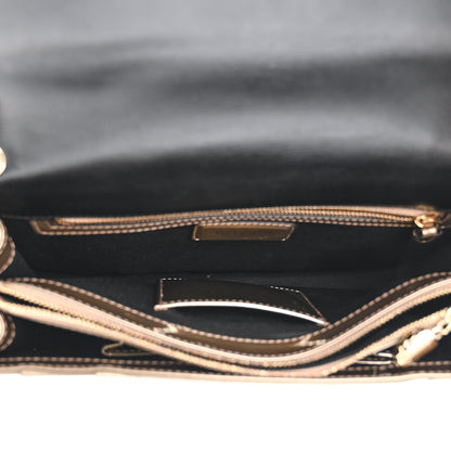 Bulgari Metallic Calfskin Serpenti Forever Crossbody Bag Bronze 6 of 13