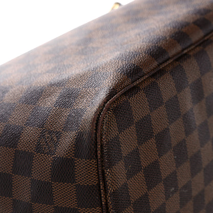Louis Vuitton Damier Ebene Neo Neverfull MM Rose Ballerine 9 of 24