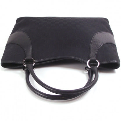 Gucci Canvas Signature GG Tote Black 7 of 13