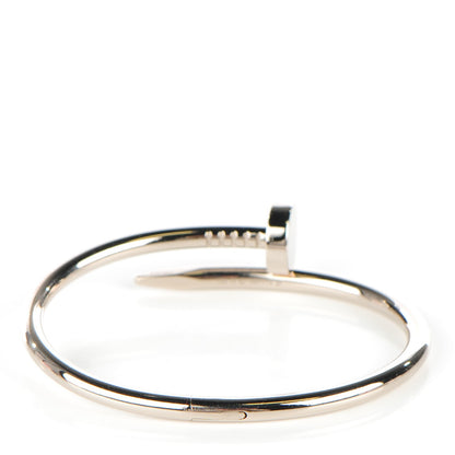 Cartier 18K White Gold Juste Un Clou Bracelet 15 3 of 6