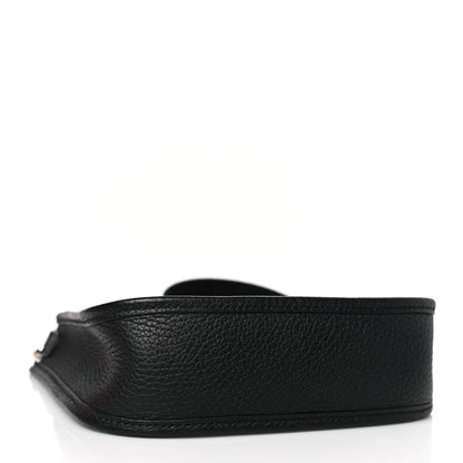 Hermes Taurillon Clemence Evelyne TPM Black 3 of 9