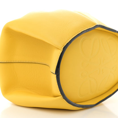 Loewe Calfskin Large Elephant Crossbody Bag Yellow 8 of 9