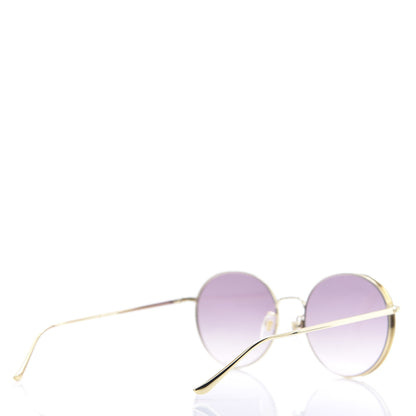 Gucci Round Sunglasses GG0401SK Gold Pink 4 of 8