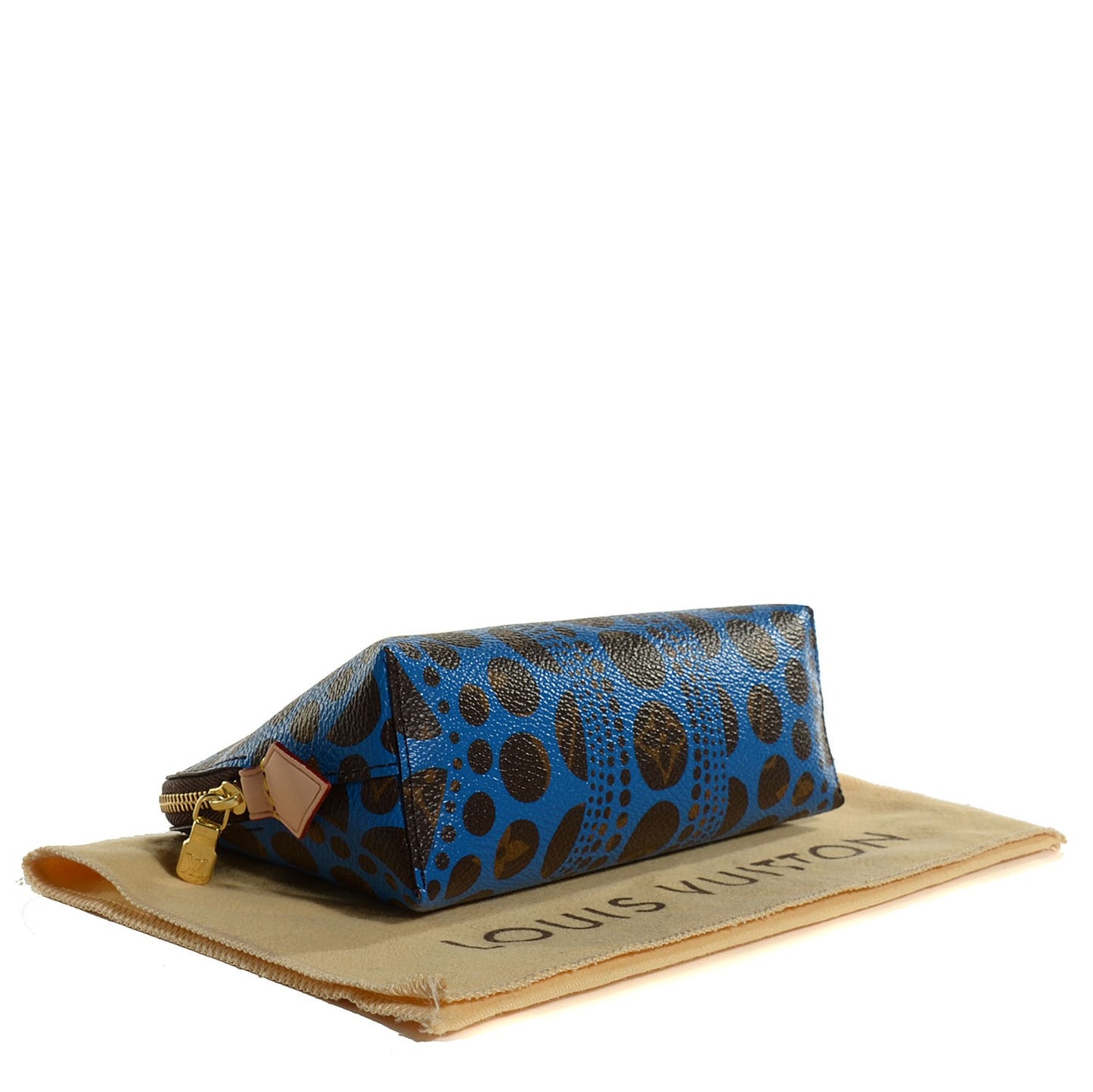 Monogram Kusama Pumpkin Dots Cosmetic Pouch Blue