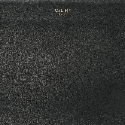 Celine Lambskin Small Trio Crossbody Bag Black 10 of 13