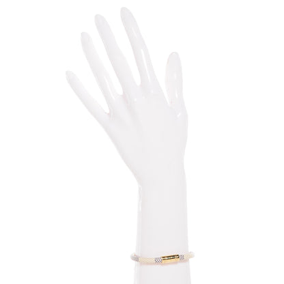Louis Vuitton Damier Azur Keep It Bracelet 17 2 of 5