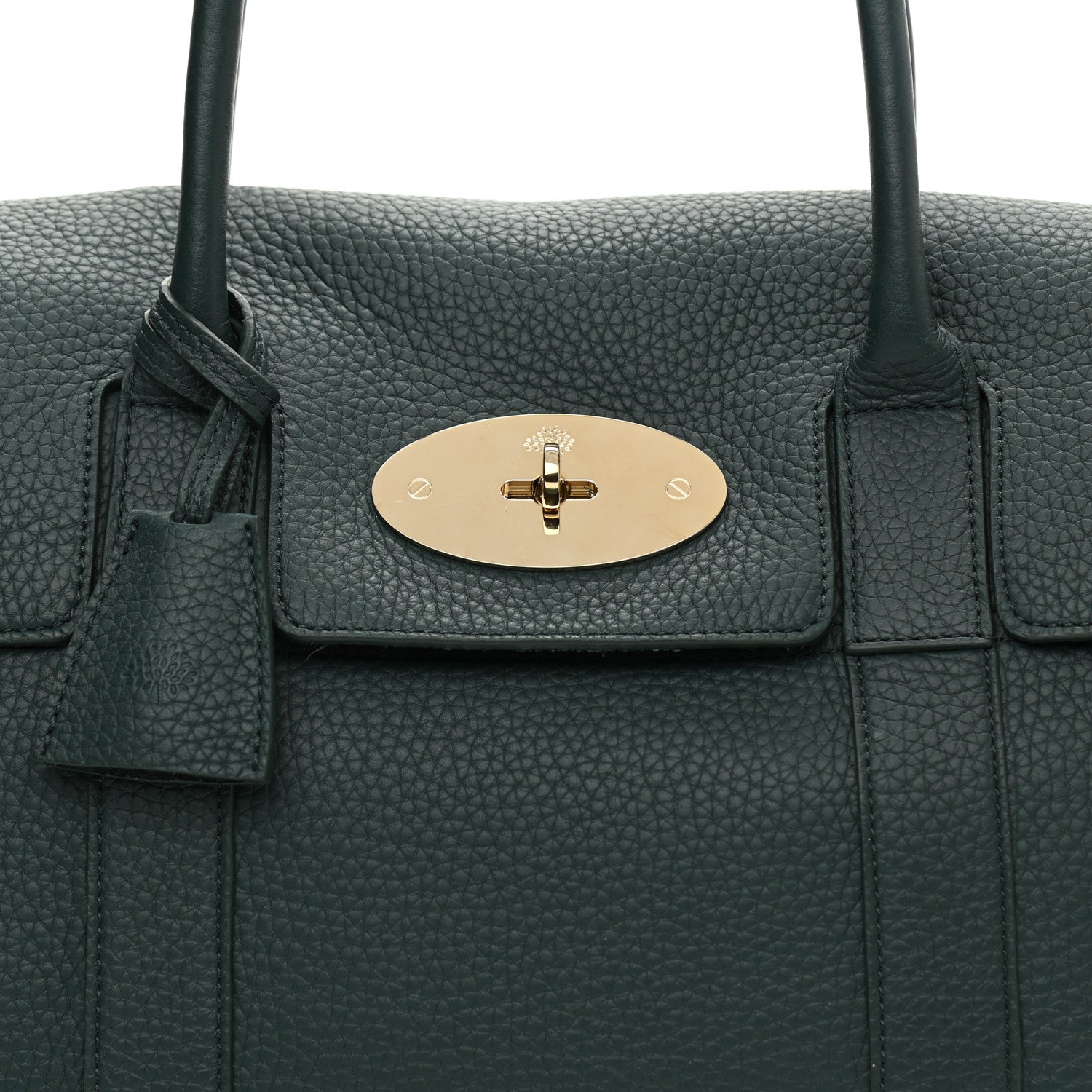 Mulberry Heavy Grain Bayswater Green 8 of 10