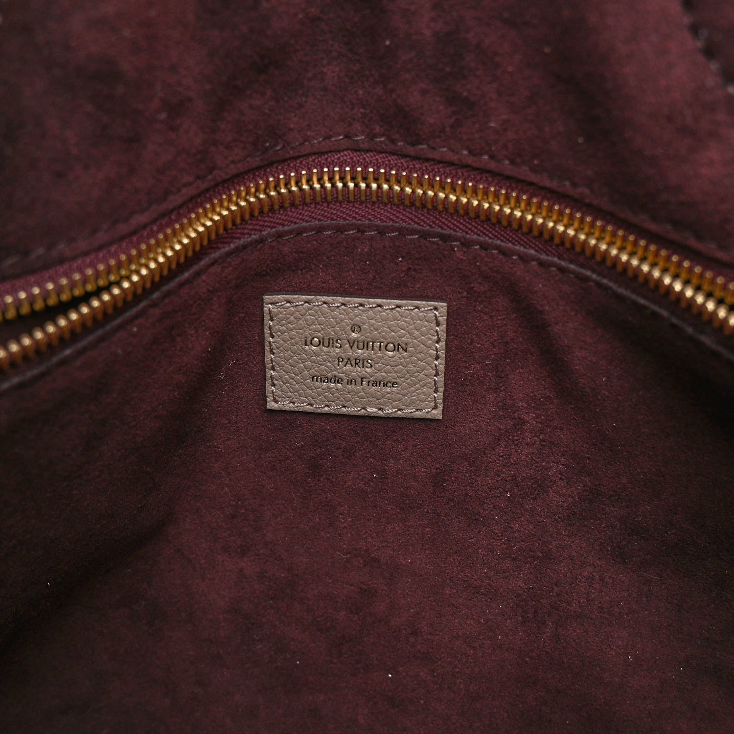 Louis Vuitton Empreinte Monogram Giant Neverfull MM Tourterelle 7 of 10