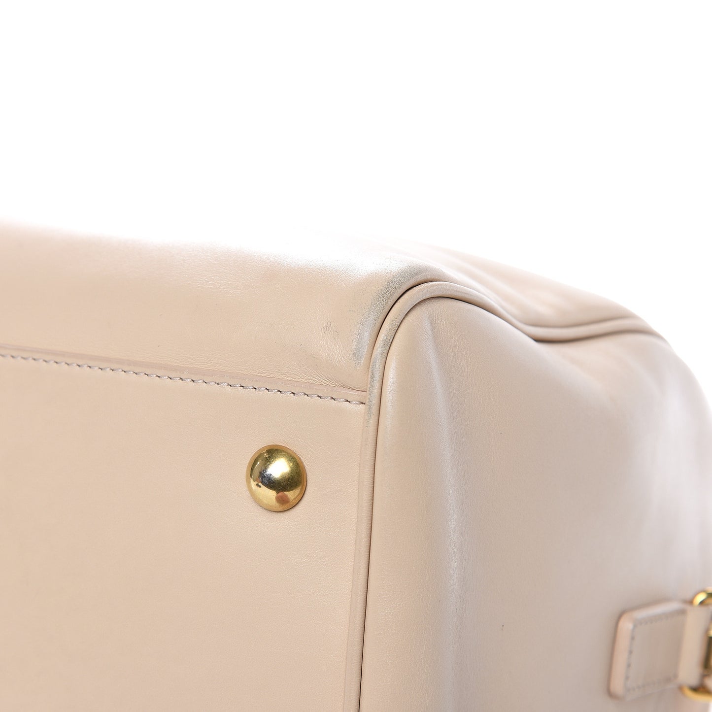 Calfskin Classic Duffle 6 Beige