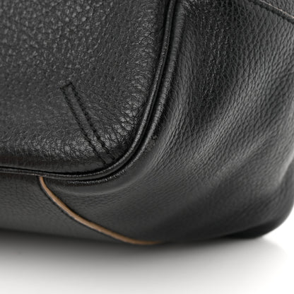Saint Laurent Textured Calfskin Y Bag Black 11 of 16