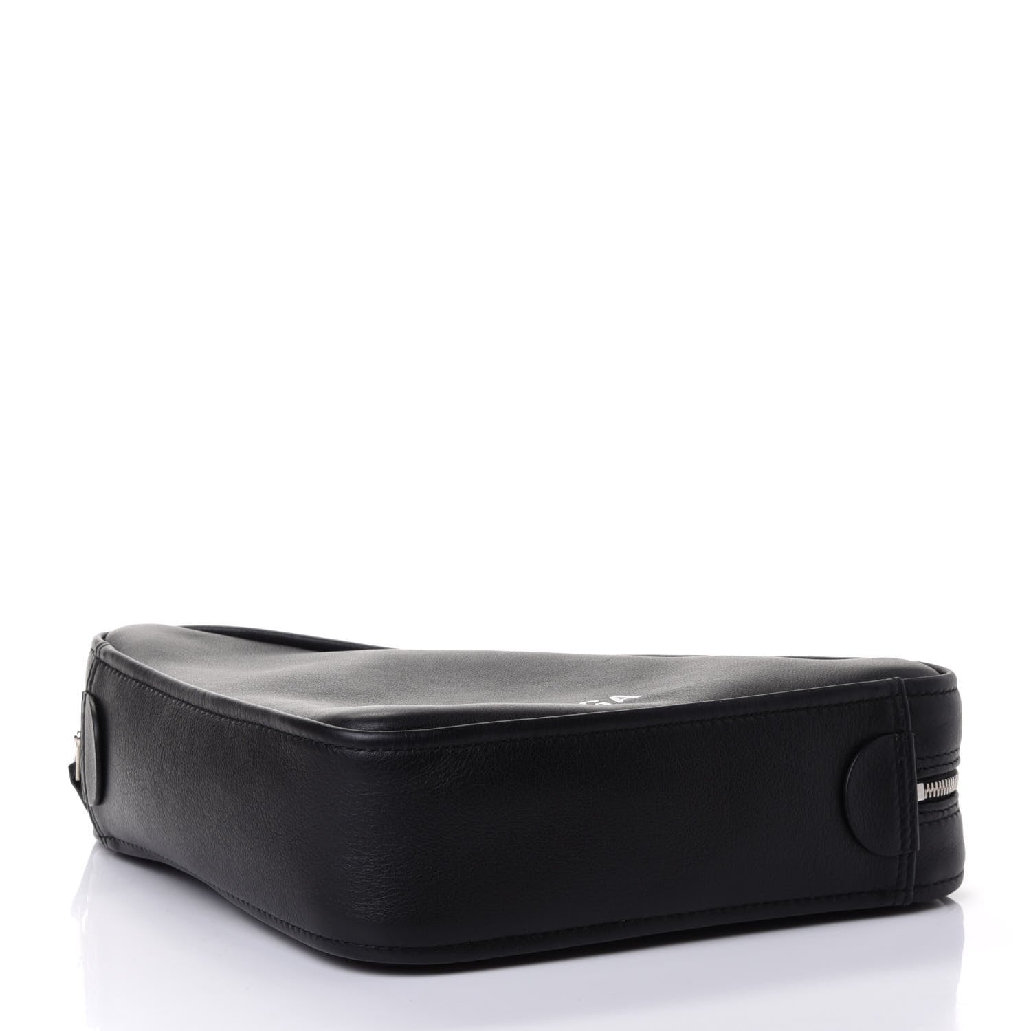 Balenciaga Calfskin Triangle Crossbody XS Black 3 of 4