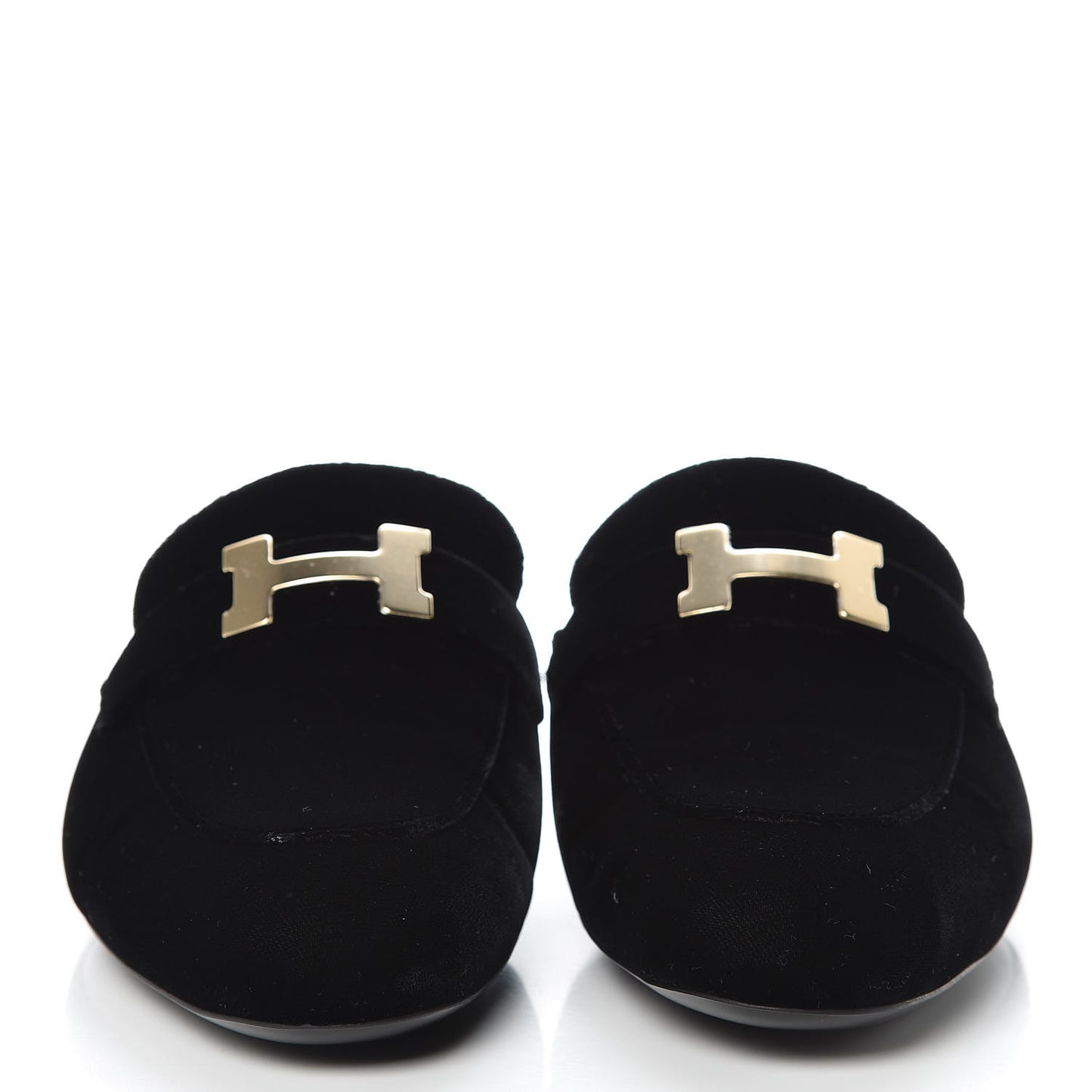 Velvet Trocadero Mule 37.5 Black